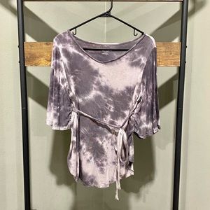 Liz Lange Maternity tie-dye maternity shirt XS